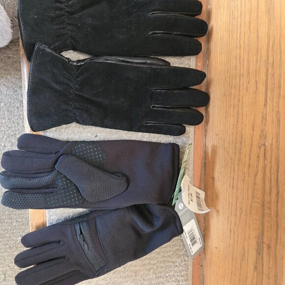 Bundled NWT Igloos woman's s/m size black gloves and a2nd pair thinsulate gloves - Picture 7 of 8